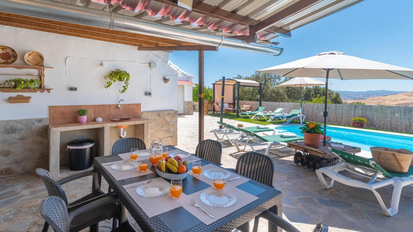 Villa Casa Pulirio Antequera - La Higuera By Ruralidays Extérieur photo