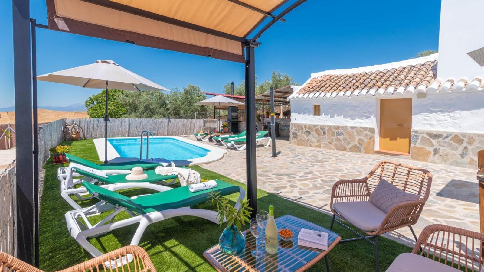 Villa Casa Pulirio Antequera - La Higuera By Ruralidays Extérieur photo